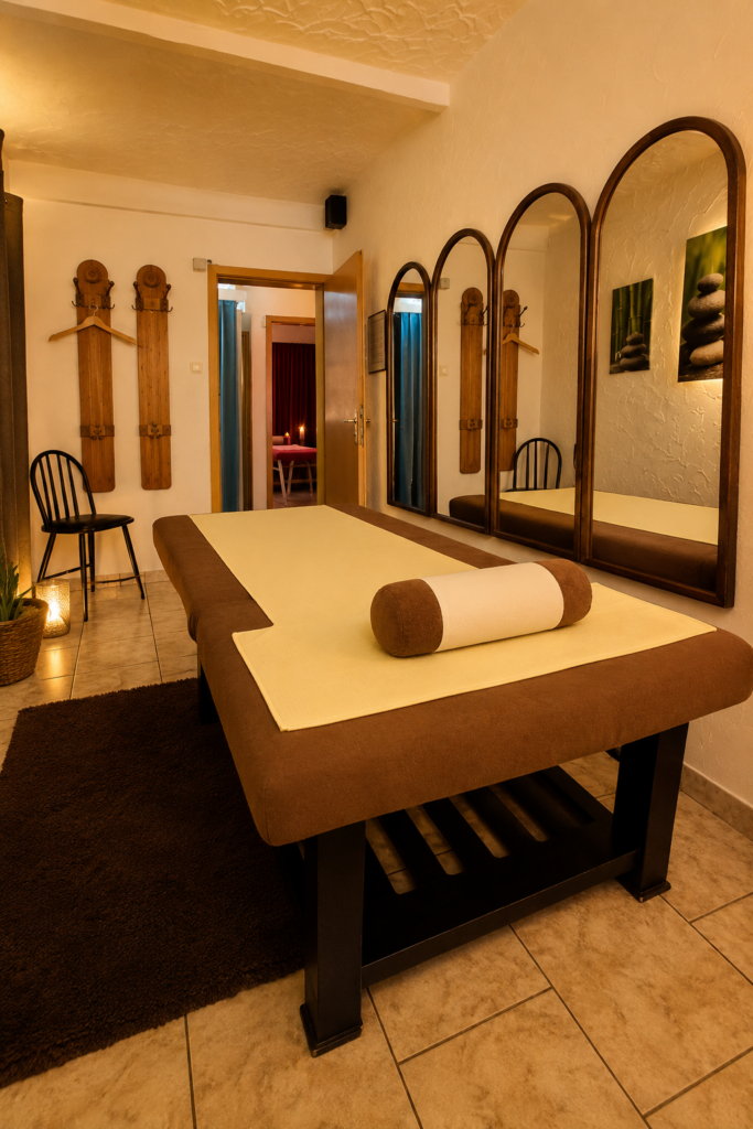 Behandlungsraum Massagestudio Stuttgart